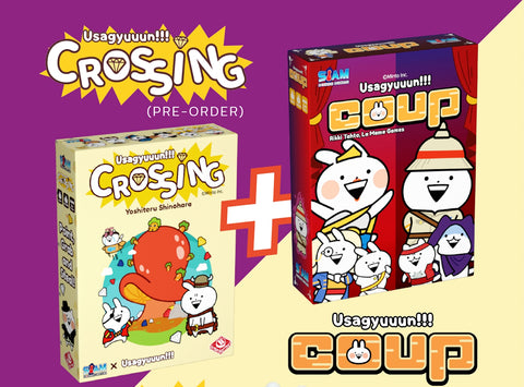 Boardgame Usagyuuun Coup + Crossing [TH/EN]